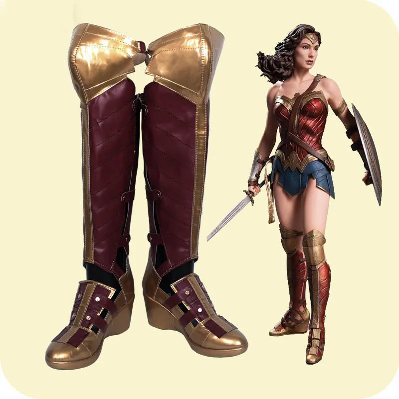 Women Cosplay Shoes Princess Diana Cosplay Shoes Boots Halloween Custom Made
Women Cosplay Shoes Princess Diana Cosplay Shoes Boots Halloween Custom Made