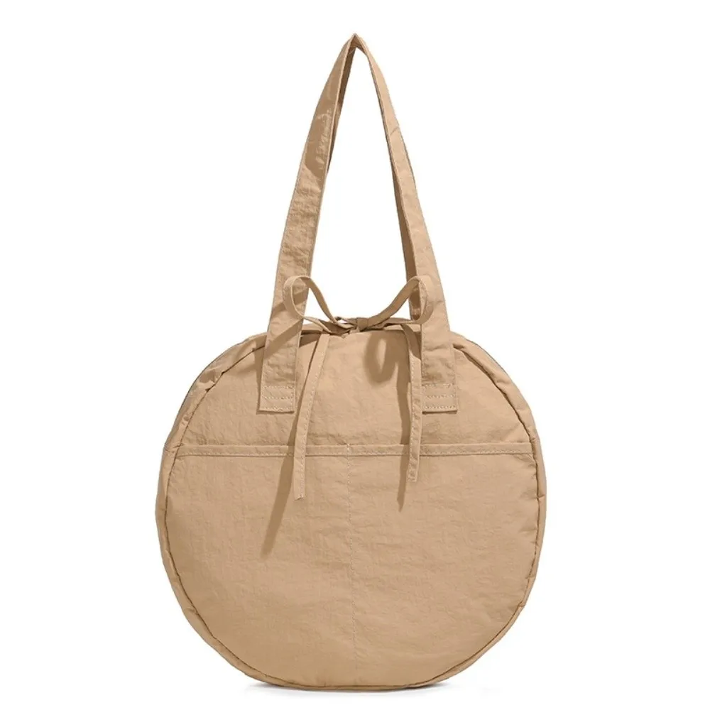Japanese Style Shoulder Round Bag Oxford Cloth Anti-splash Water Large Capacity Handbag Bow Portable Casual Women Pouch Travel
Japanese Style Shoulder Round Bag Oxford Cloth Anti-splash Water Large Capacity Handbag Bow Portable Casual Women Pouch Travel