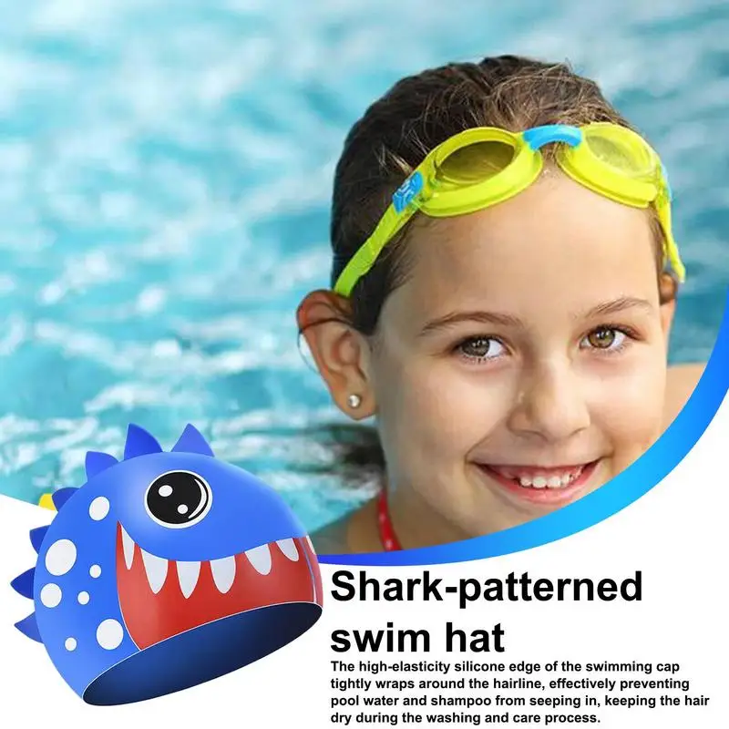 Kids Swimming Hat Shark Waterproof Silicone Kids Swim Hat Keep Dry Waterproof Sports Clothing Silicone Bathing Accessories For
Kids Swimming Hat Shark Waterproof Silicone Kids Swim Hat Keep Dry Waterproof Sports Clothing Silicone Bathing Accessories For