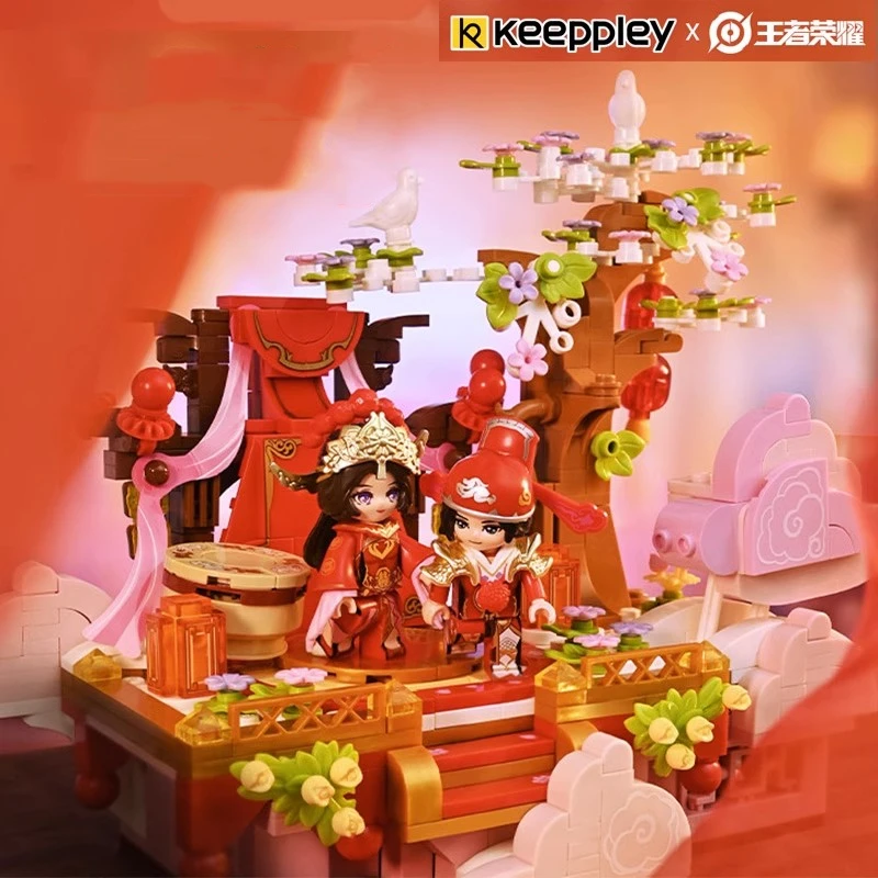 Keeppley King of Glory, мобильные игровые строительные блоки, классическая кожа, lifelong, модель любви, украшения, детские игрушки, подарки на день рождения
Keeppley King of Glory, мобильные игровые строительные блоки, классическая кожа, lifelong, модель любви, украшения, детские игрушки, подарки на день рождения
