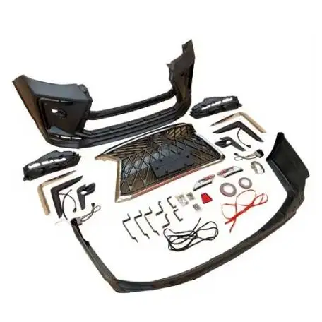 Оптовая продажа, модифицированный комплект кузова автомобиля для Toyota FORTUNER 2021, обновление для LEXUS BODY KITS, задняя противотуманная фара, решетка бампера
Оптовая продажа, модифицированный комплект кузова автомобиля для Toyota FORTUNER 2021, обновление для LEXUS BODY KITS, задняя противотуманная фара, решетка бампера