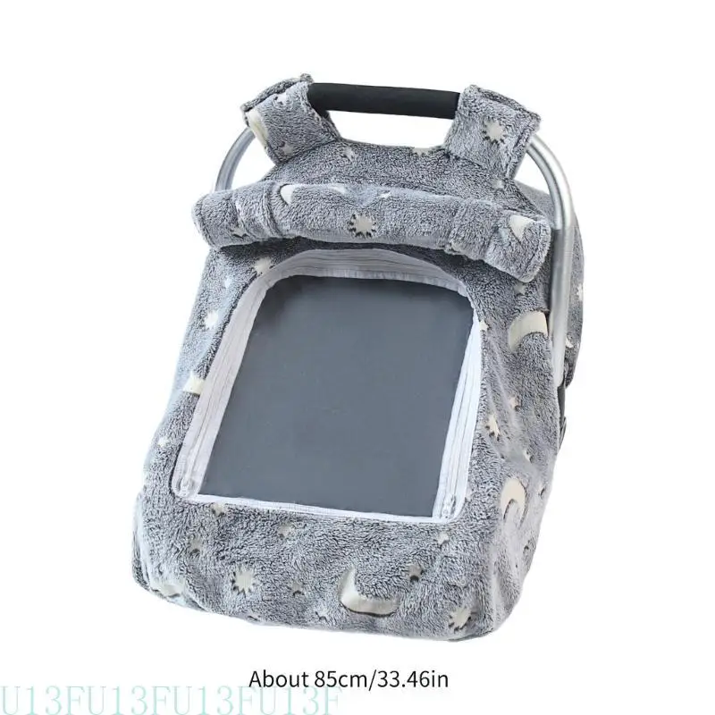 U13F Baby Carrying Basket Cover Soft and Comfortable Luminescent Flannel Fabric Protective Sleeve Elasticity for Infants
U13F Baby Carrying Basket Cover Soft and Comfortable Luminescent Flannel Fabric Protective Sleeve Elasticity for Infants