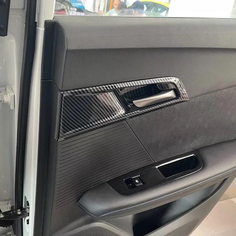 LHD RHD For MG 4 MG4 EV Mulan 2022-2024 ABS carbonfiber Inner Door Handle Cover Door Bowl Frame Trim Protector car accessories
LHD RHD For MG 4 MG4 EV Mulan 2022-2024 ABS carbonfiber Inner Door Handle Cover Door Bowl Frame Trim Protector car accessories