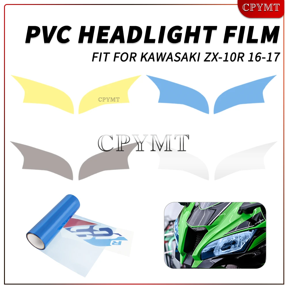 Motorcycle Front Fairing Headlight Guard Sticker Head Light Film Protection Decals Fit For Kawasaki Ninja ZX-10R ZX10R 2016 2017
Motorcycle Front Fairing Headlight Guard Sticker Head Light Film Protection Decals Fit For Kawasaki Ninja ZX-10R ZX10R 2016 2017