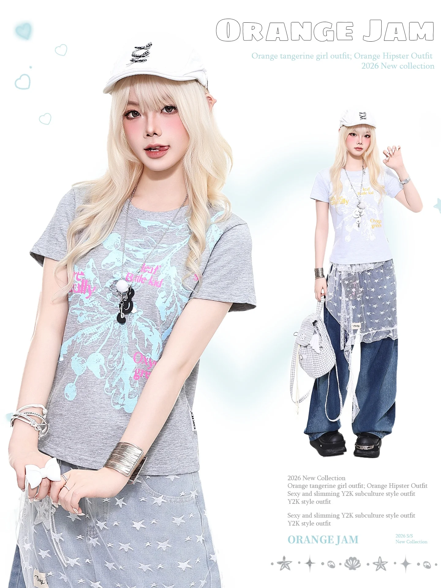 Summer Floral Print Short Sleeve T-Shirt Women's Spicy Girl Slimming Design Shoulder Level Top YO Retro Orange Marmalade
Summer Floral Print Short Sleeve T-Shirt Women's Spicy Girl Slimming Design Shoulder Level Top YO Retro Orange Marmalade