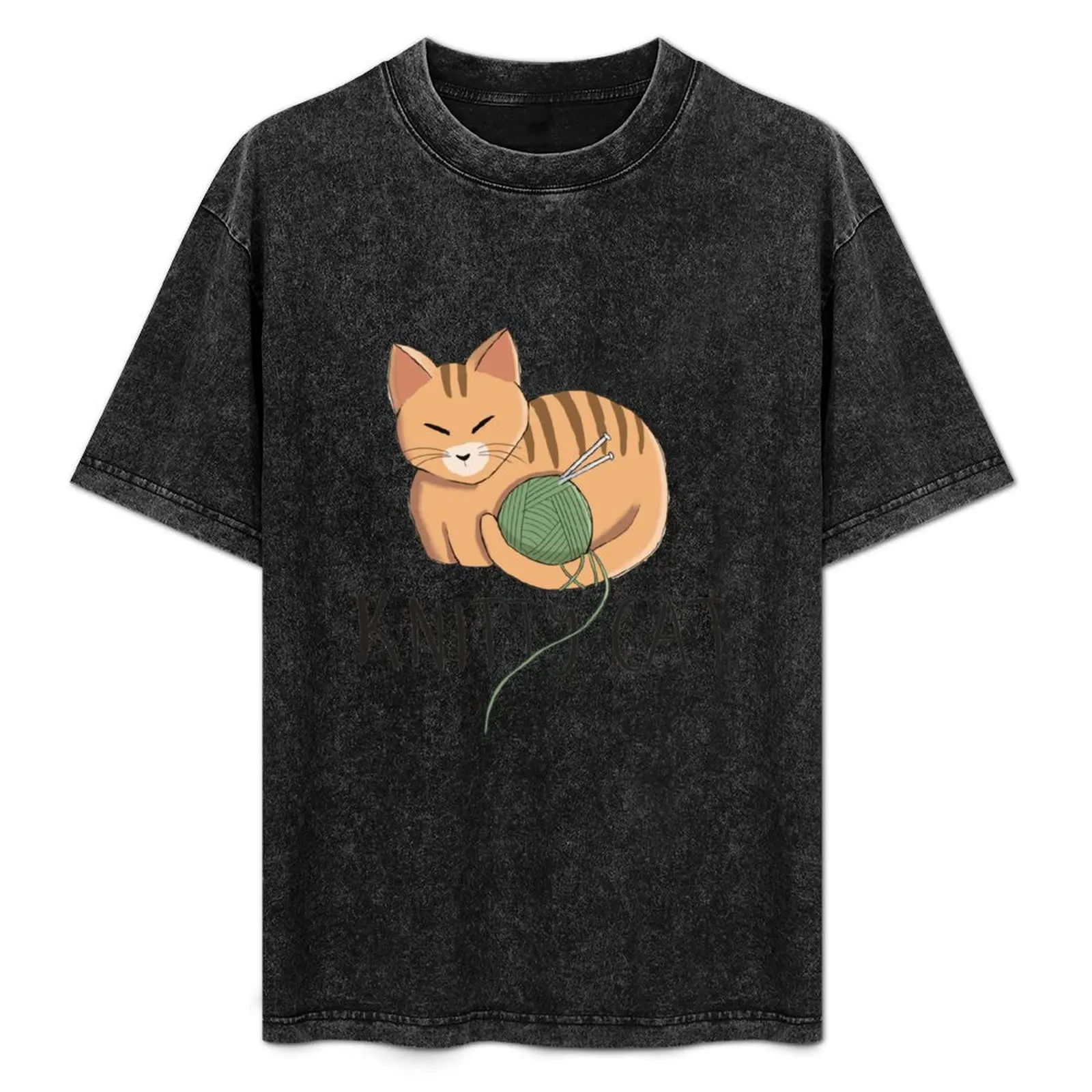 Knitty cat T-Shirt Work Outdoor T-Shirt for Men
Knitty cat T-Shirt Work Outdoor T-Shirt for Men