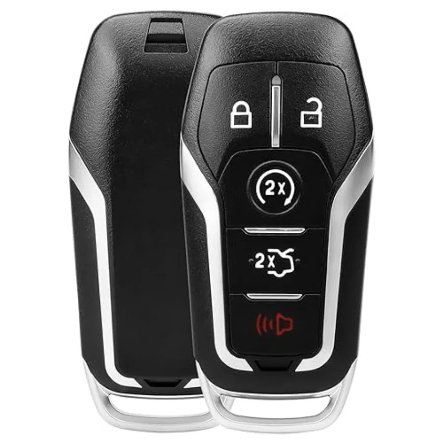 Key Fob Replacement Fits for 2015-2017 Ford Mustang/Edge 2013-2016 Fusion 2016-2017 Explorer Lincoln MKZ MKX MKC Keyless Entry
Key Fob Replacement Fits for 2015-2017 Ford Mustang/Edge 2013-2016 Fusion 2016-2017 Explorer Lincoln MKZ MKX MKC Keyless Entry
