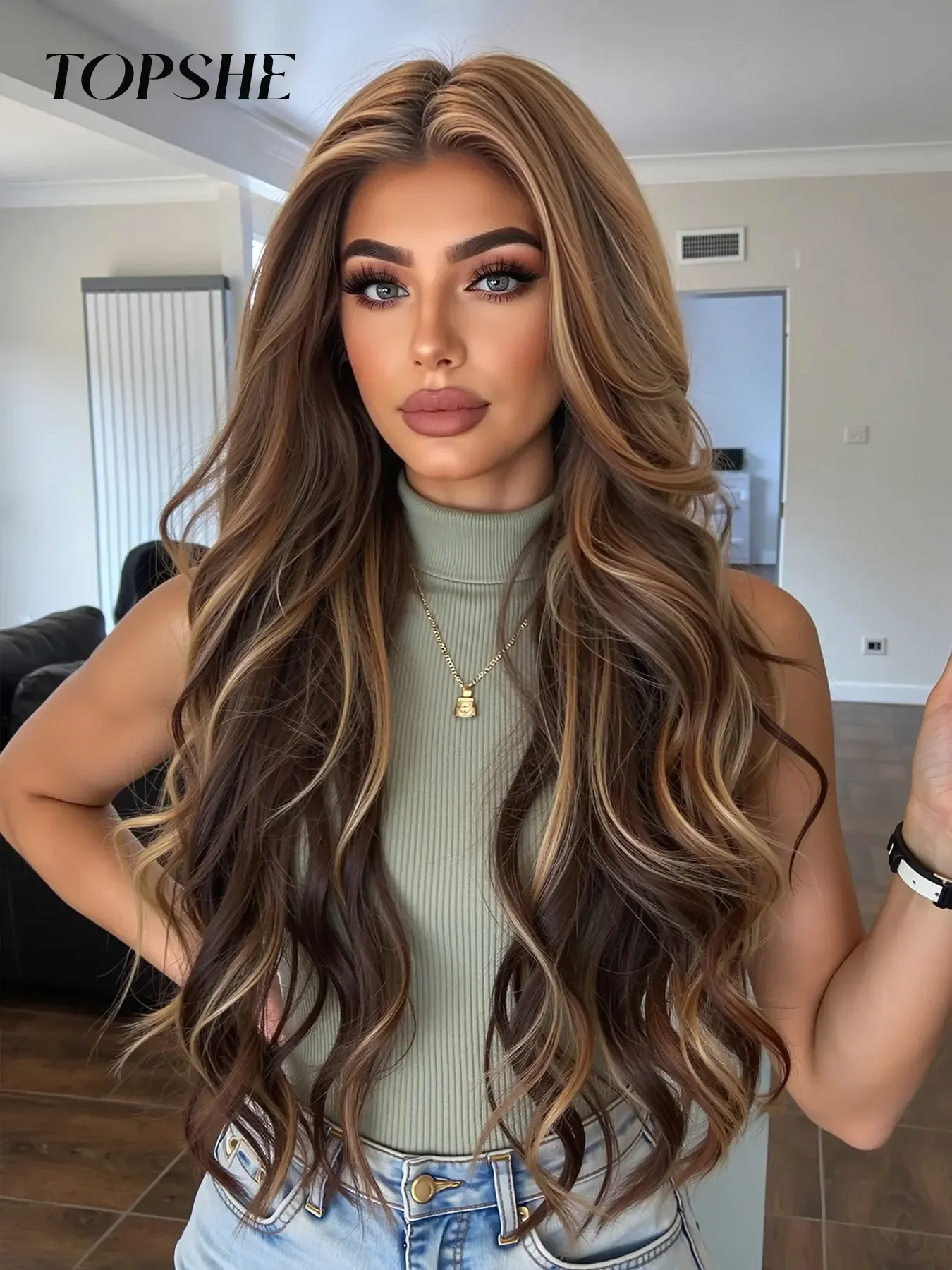 Topshe 28-Inch Long, 13x6 Lace Front Full Headset, Lightweight Breathable Comfort, Natural Looking Hair, Lace Front Wigs
Topshe 28-Inch Long, 13x6 Lace Front Full Headset, Lightweight Breathable Comfort, Natural Looking Hair, Lace Front Wigs