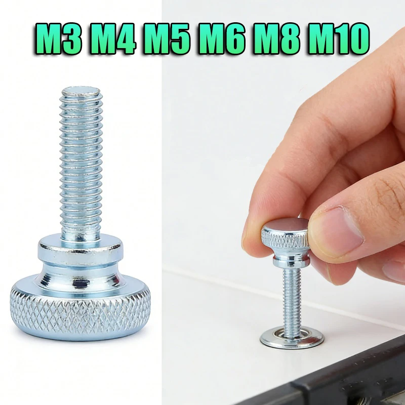 Beicai Zinc Plated Knurl High Step Hand Tighten Thumb Screw Bolt M3 M4 M5 M6 M8 M10 Metric Curtain Wall Glass Adjust Thumbscrew
Beicai Zinc Plated Knurl High Step Hand Tighten Thumb Screw Bolt M3 M4 M5 M6 M8 M10 Metric Curtain Wall Glass Adjust Thumbscrew