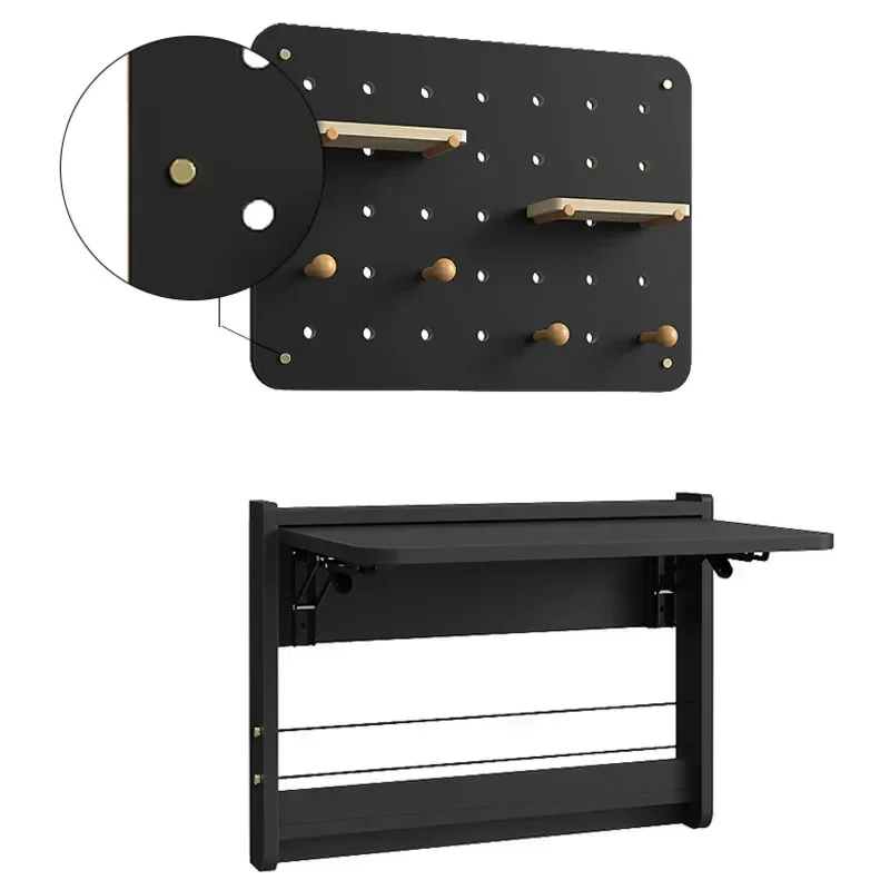Creative Wall-hanging Folding Table Wooden Combination Learning Laptop Desk Wall Hole Board Storage Rack Home Study Desk
Creative Wall-hanging Folding Table Wooden Combination Learning Laptop Desk Wall Hole Board Storage Rack Home Study Desk