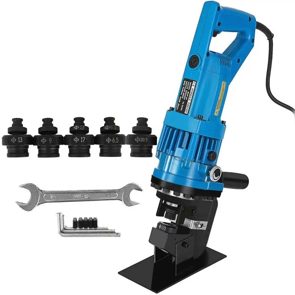 Electric Hydraulic Hole Puncher 900W for 14 Inch Metal Cutting with 5 Die Set and Manual Oil Return Switch
Electric Hydraulic Hole Puncher 900W for 14 Inch Metal Cutting with 5 Die Set and Manual Oil Return Switch