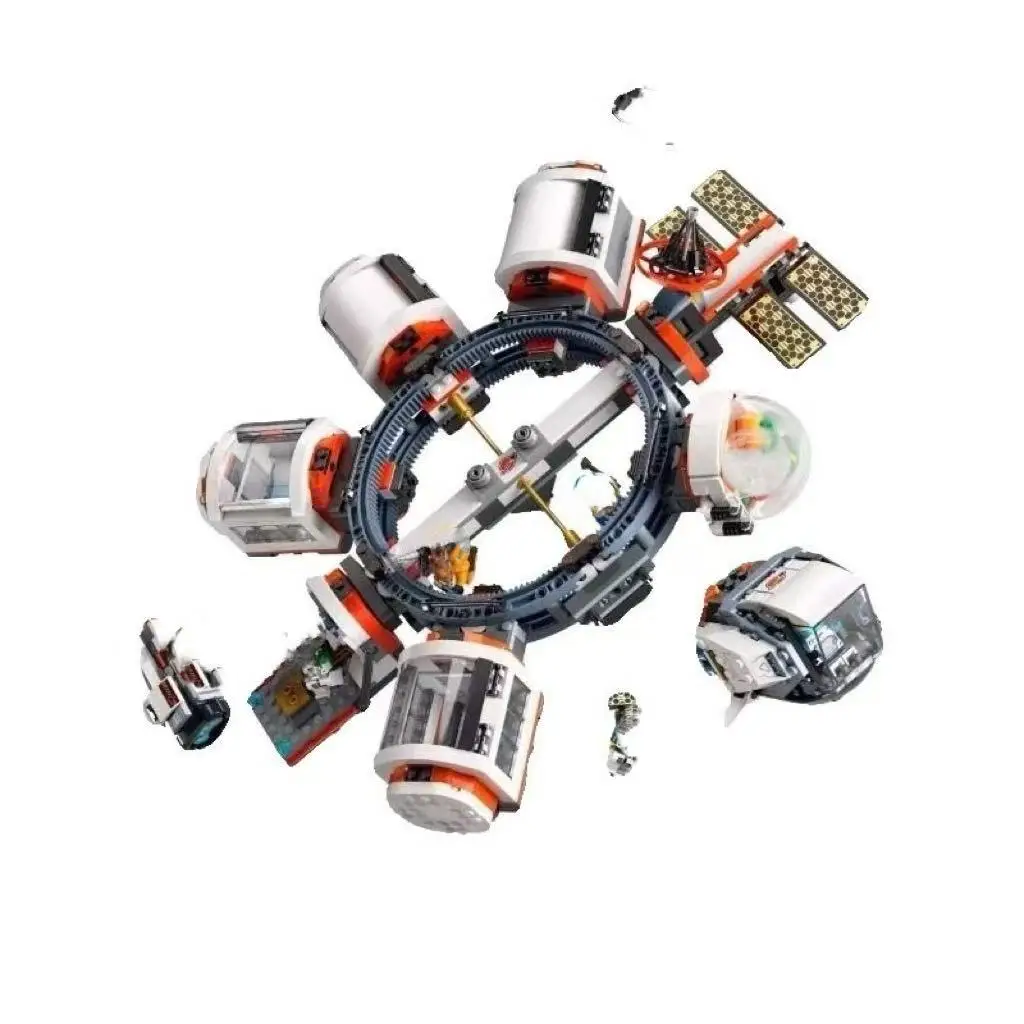 1097pcs creative space spaceship boy assembling space station model building blocks adult boy toy gift
1097pcs creative space spaceship boy assembling space station model building blocks adult boy toy gift
