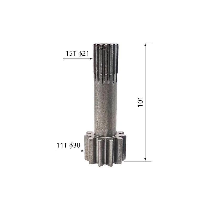 Center Gear for Travel Motor of Case CX75 Excavator, 11/15 Teeth
Center Gear for Travel Motor of Case CX75 Excavator, 11/15 Teeth