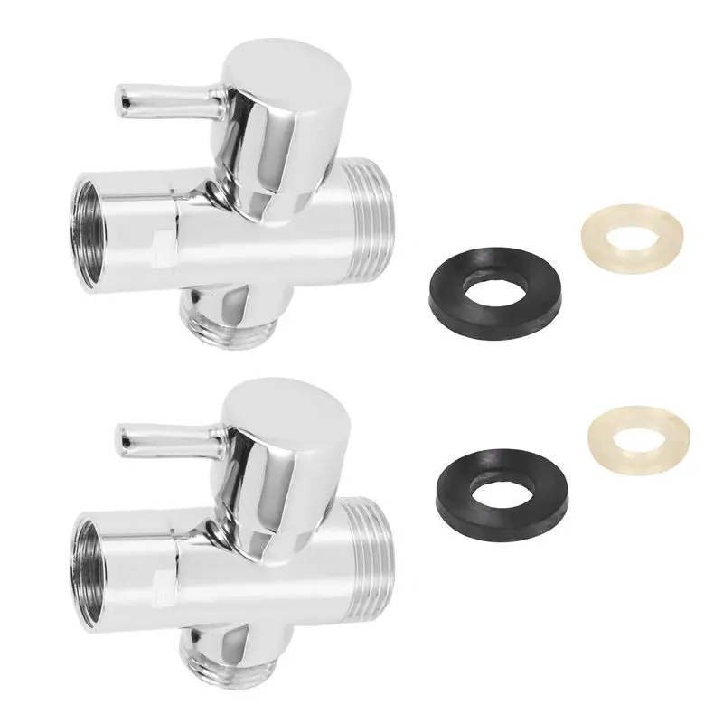 Exquisite-2X SOLID Diverter 3-Way Diverter Valve All 1/2 Inch IPS Shower System Spare Part, Copper Chrome Plating
Exquisite-2X SOLID Diverter 3-Way Diverter Valve All 1/2 Inch IPS Shower System Spare Part, Copper Chrome Plating