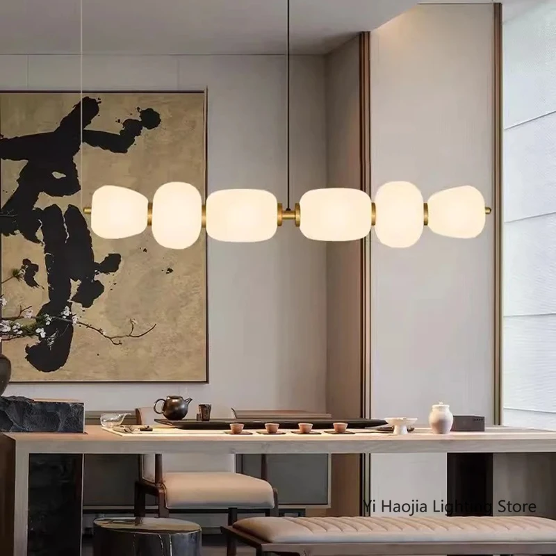 Modern LED Ceiling Chandeliers Milk White Lotus Root Glass Lustre for Living Room Dining Room Light Fixture Nordic Home Decor
Modern LED Ceiling Chandeliers Milk White Lotus Root Glass Lustre for Living Room Dining Room Light Fixture Nordic Home Decor