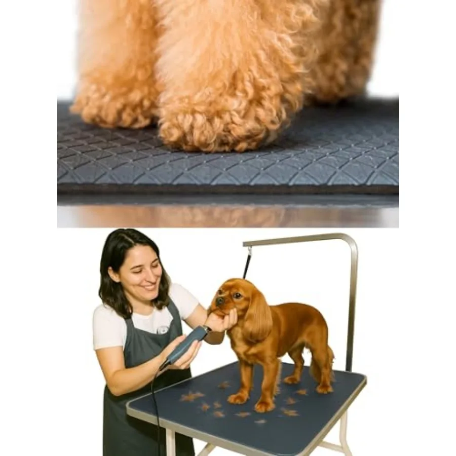 Multipurpose Foam Rubber Pet Grooming Table Mat 24 x 36 Inch Dog Grooming Mat for Table Cat Grooming Mat Dog Bath Mat Pet Vet M
Multipurpose Foam Rubber Pet Grooming Table Mat 24 x 36 Inch Dog Grooming Mat for Table Cat Grooming Mat Dog Bath Mat Pet Vet M