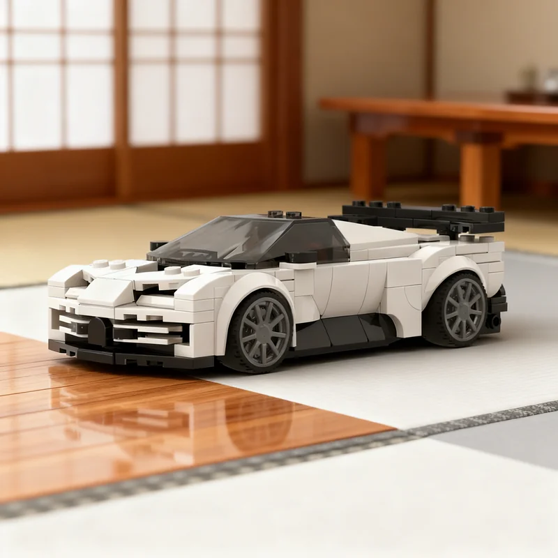 NEW 324PCS MOC City Champions Super Car Hyper Centodieci Model Technology DIY Creative Assembly Brick Display Birthday Gift Set
NEW 324PCS MOC City Champions Super Car Hyper Centodieci Model Technology DIY Creative Assembly Brick Display Birthday Gift Set