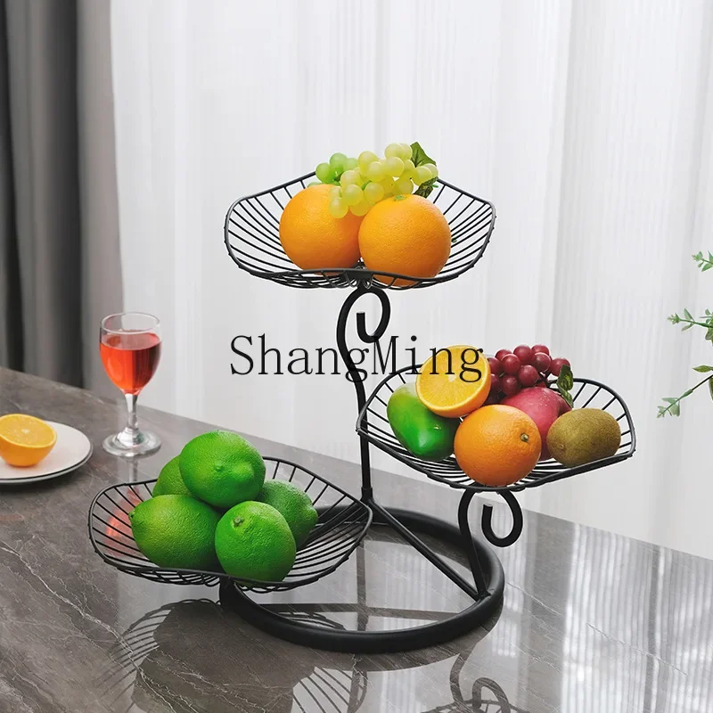 CL new Internet celebrity beautiful and exquisite multi-layer tall fruit pot fruit plate fruit basket living room
CL new Internet celebrity beautiful and exquisite multi-layer tall fruit pot fruit plate fruit basket living room