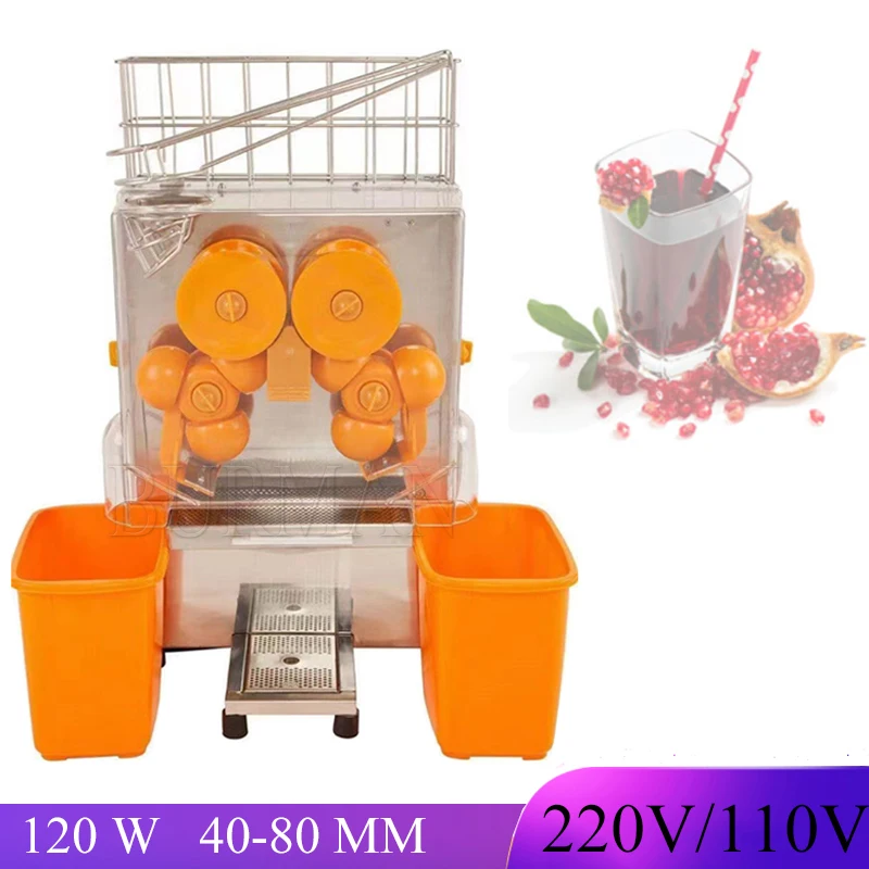 Large Electric Commercial Fresh Orange Juicer 220V/110V Automatic Machine Automatic
Large Electric Commercial Fresh Orange Juicer 220V/110V Automatic Machine Automatic