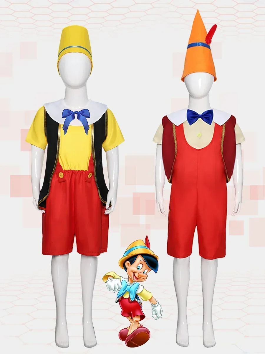 CosplayCostumes de cosplay pour enfants à long nez d'Halloween, aventures de marionnettes, costumes de cosplay
CosplayCostumes de cosplay pour enfants à long nez d'Halloween, aventures de marionnettes, costumes de cosplay