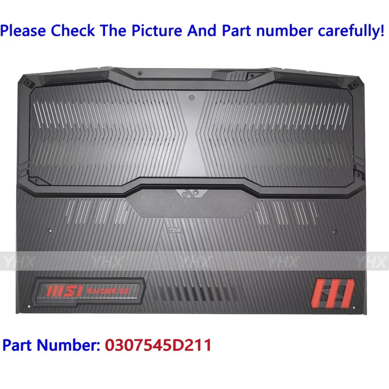 Новая нижняя крышка D для MSI Raider GE67 HX MS-1545 307545D211, компоненты ноутбука 
Новая нижняя крышка D для MSI Raider GE67 HX MS-1545 307545D211, компоненты ноутбука