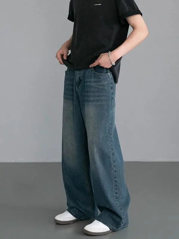 Cleanfit Men's Straight Leg Jeans Spring Autumn Loose Fit Casual Straight Cut Floor Length Jeans Versatile Simple Sle
Cleanfit Men's Straight Leg Jeans Spring Autumn Loose Fit Casual Straight Cut Floor Length Jeans Versatile Simple Sle