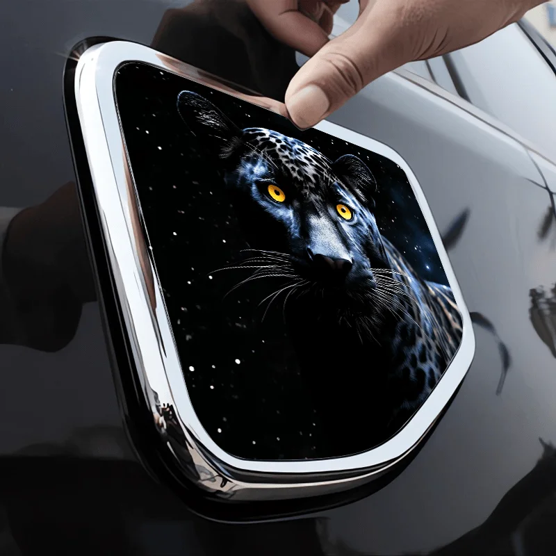 1Pc Galaxy Black Panther Car Fuel Tank Cap Sticker, Mysterious Starry Night Wild Cat Waterproof Vinyl Gas Cover Decor Decal
1Pc Galaxy Black Panther Car Fuel Tank Cap Sticker, Mysterious Starry Night Wild Cat Waterproof Vinyl Gas Cover Decor Decal