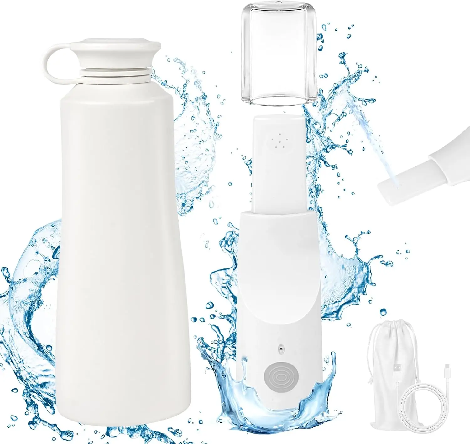 USB Rechargeable Portable Hand Electric Bidet Sprayer Personal Cleaner Multifunction With Capacity Bottle Spray Washing Bidet
USB Rechargeable Portable Hand Electric Bidet Sprayer Personal Cleaner Multifunction With Capacity Bottle Spray Washing Bidet