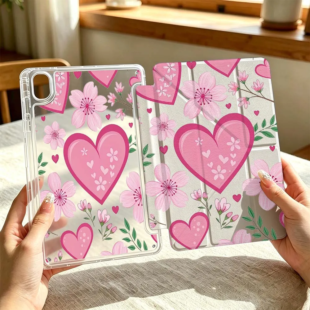 Cartoon Pink Heart Flower For Huawei MatePad Pro SE Honor Pad 9 V9 GT X9 10.8 11 13.2 inch Pro 3Y Tablet Case Cover
Cartoon Pink Heart Flower For Huawei MatePad Pro SE Honor Pad 9 V9 GT X9 10.8 11 13.2 inch Pro 3Y Tablet Case Cover