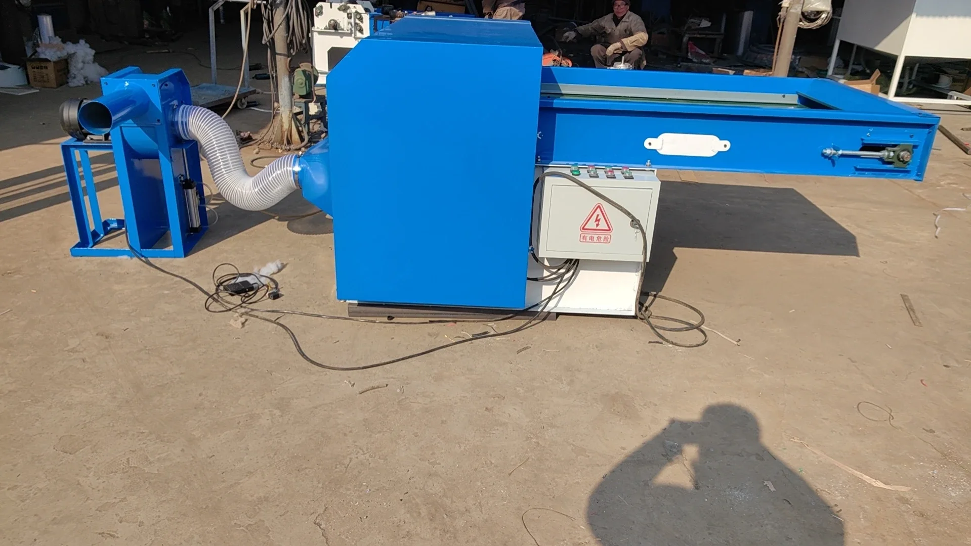 2025 Hot sell CE Certificate Polyester Ball Fiber Stuffing Pillow Filling Machine Production Line
2025 Hot sell CE Certificate Polyester Ball Fiber Stuffing Pillow Filling Machine Production Line