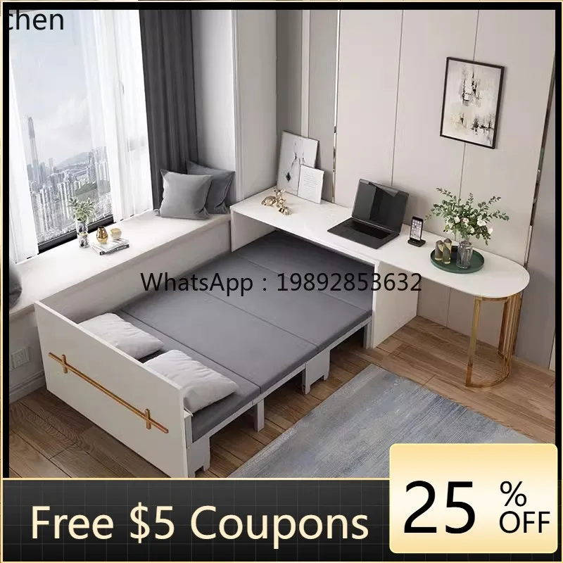 U6 household expansion bed single folding bed desk cabinet
U6 household expansion bed single folding bed desk cabinet