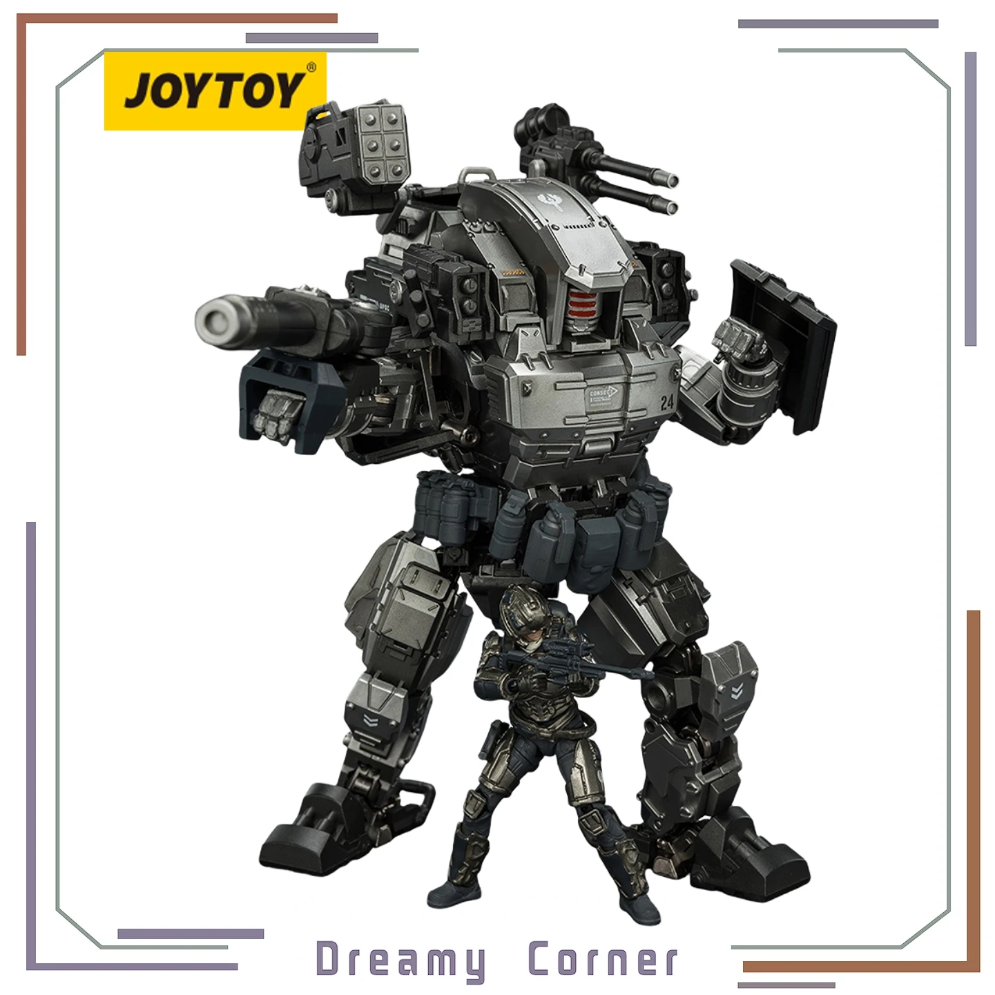 【Pre-sale】JOYTOY Dark Source APOC Series Thor 02 Assault Mech ST-8624 Steel Ride Corps Scout Mist 2PCS 1/25 Action Figure
【Pre-sale】JOYTOY Dark Source APOC Series Thor 02 Assault Mech ST-8624 Steel Ride Corps Scout Mist 2PCS 1/25 Action Figure