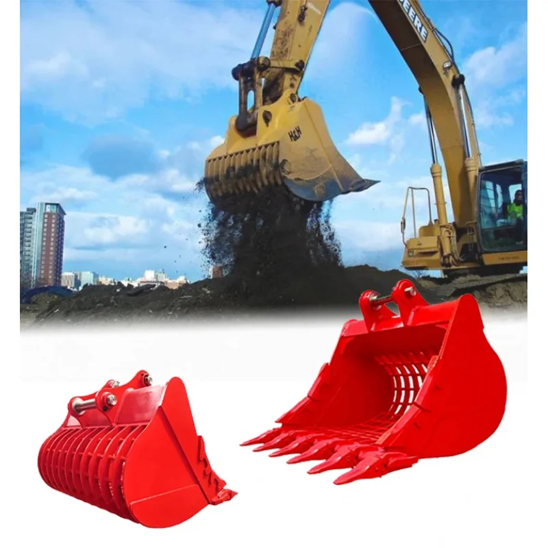 Sorting Sieve Bucket Heavy Duty Skeleton For 1-55Ton
Sorting Sieve Bucket Heavy Duty Skeleton For 1-55Ton