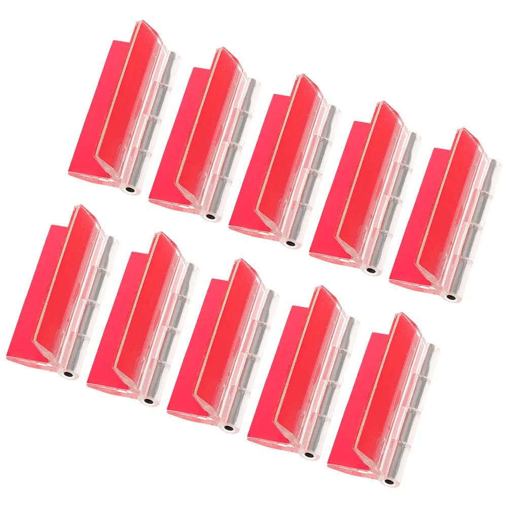 10pcs Self Adhesive Hinge Acrylic Transparent Small Hinges for Crafts Replacement Flexible Furniture Cabinet Door Box
10pcs Self Adhesive Hinge Acrylic Transparent Small Hinges for Crafts Replacement Flexible Furniture Cabinet Door Box