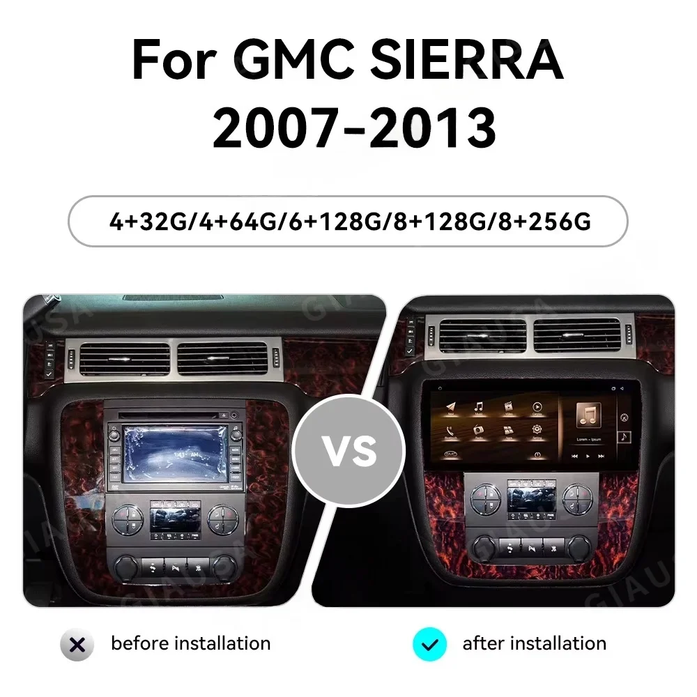 Android 13 для Chevrolet GMC 2007-2010, 2011, 2012, CarPlay, GPS-навигация, радио, HD-сенсорный экран, мультимедийный проигрыватель
Android 13 для Chevrolet GMC 2007-2010, 2011, 2012, CarPlay, GPS-навигация, радио, HD-сенсорный экран, мультимедийный проигрыватель