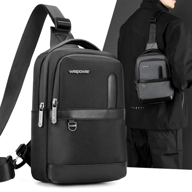 Men's Casual Large Capacity Crossbody Bag Lightweight Travel Shoulder Bag Daily Carry Waterproof Chest Bag
Men's Casual Large Capacity Crossbody Bag Lightweight Travel Shoulder Bag Daily Carry Waterproof Chest Bag