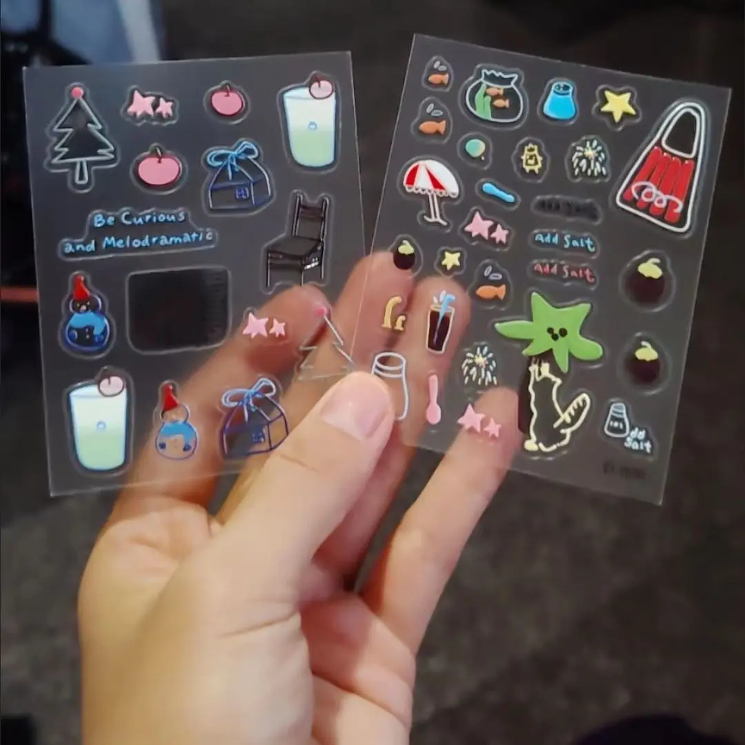 Kawaii Cute Jelly Stickers Waterproof INS Fashion Design DIY Scrapbooking Phone Pen Camera Decor Adhesive Stickers
Kawaii Cute Jelly Stickers Waterproof INS Fashion Design DIY Scrapbooking Phone Pen Camera Decor Adhesive Stickers