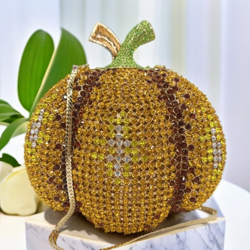 Women's Mermaid Luxury Pumpkin Clutch Ladies Wedding Evening Bag Metal Bag Dinner Bag Clut
Women's Mermaid Luxury Pumpkin Clutch Ladies Wedding Evening Bag Metal Bag Dinner Bag Clut