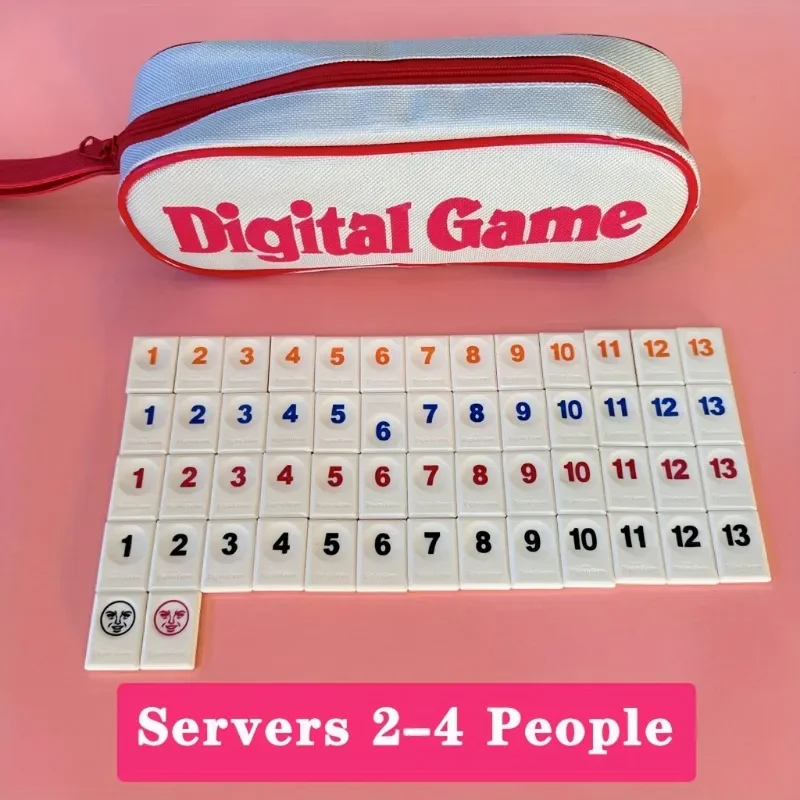 Standard Israeli Mahjong Digital Mahjong Cards Rummy Classic Table Game Family Gathering Multiplayer Board Games Travel Version
Standard Israeli Mahjong Digital Mahjong Cards Rummy Classic Table Game Family Gathering Multiplayer Board Games Travel Version