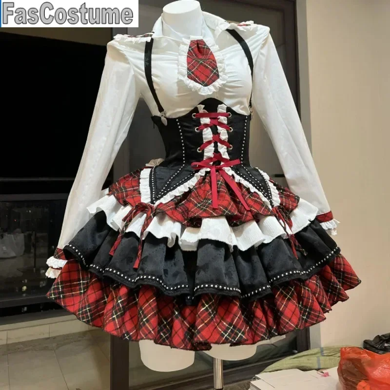 FasCostum ePlaid Лоскутный дизайнY2kLolita Комплекты платьев Хэллоуин Униформа Kawaii Мини-юбка Косплей АнимеТрой костюм для женщин
FasCostum ePlaid Лоскутный дизайнY2kLolita Комплекты платьев Хэллоуин Униформа Kawaii Мини-юбка Косплей АнимеТрой костюм для женщин
