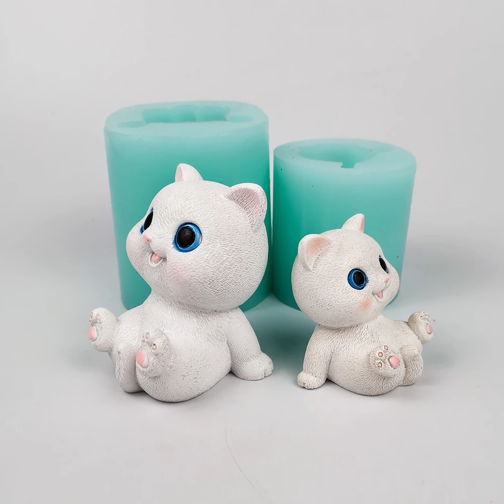 Силиконовая 3D форма в виде кошки, сидящего свеча, симпатичная мультяшная игрушка, форма в виде кошки, шоколадный мусс, формы для торта из смо...
Силиконовая 3D форма в виде кошки, сидящего свеча, симпатичная мультяшная игрушка, форма в виде кошки, шоколадный мусс, формы для торта из смо...