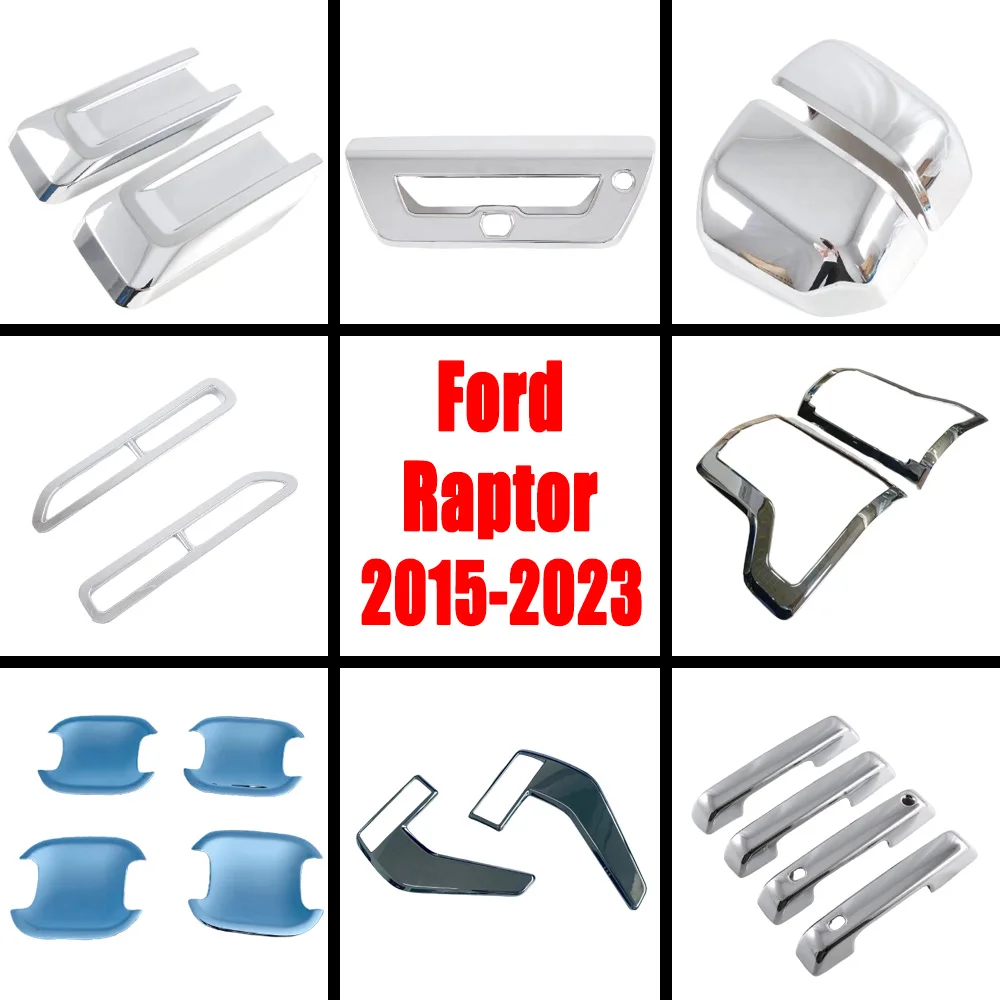 ABS Door Body Strip Trunk Handle Cover Side Rearview Mirror Frame Fuel Tank Cap Light Trim For Ford F150 F-150 Raptor 2015-2023
ABS Door Body Strip Trunk Handle Cover Side Rearview Mirror Frame Fuel Tank Cap Light Trim For Ford F150 F-150 Raptor 2015-2023