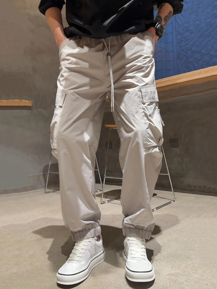 Men's Casual Cargo Pants Summer Multi-Pocket Color All-Match Youth Trendy Windproof Trousers Loose Fit High Waist
Men's Casual Cargo Pants Summer Multi-Pocket Color All-Match Youth Trendy Windproof Trousers Loose Fit High Waist