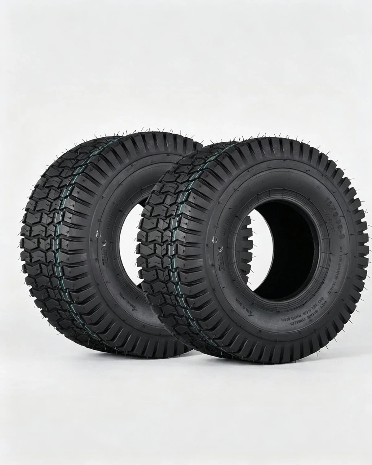 2-Pack 15x6.00-6 Lawn Mower Tires 4PR Tubeless Turf Tires For Riding Mower Garden Tractor Golf Cart Utility Vehicle NHS Tire
2-Pack 15x6.00-6 Lawn Mower Tires 4PR Tubeless Turf Tires For Riding Mower Garden Tractor Golf Cart Utility Vehicle NHS Tire