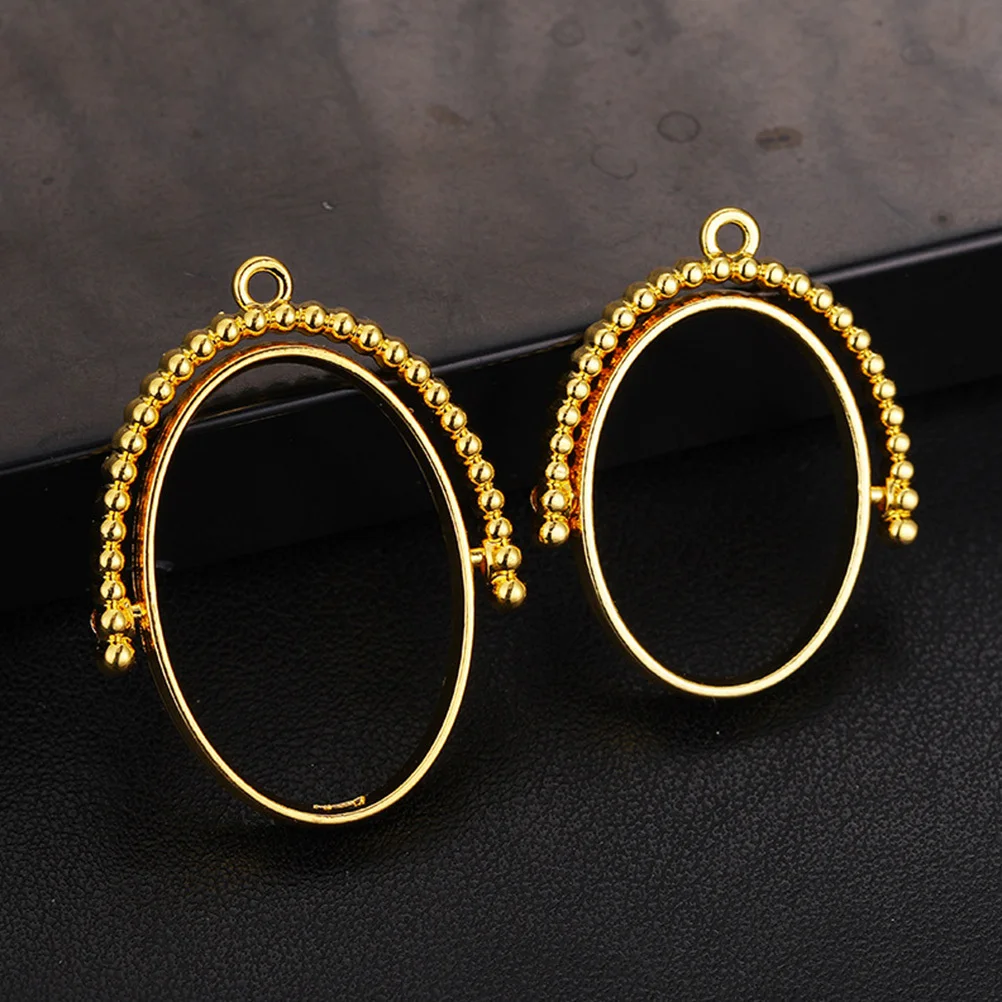 25Pcs Alloy Hollow Open Bezel Jewelry Frames Oval Rotatable Pendants Charms DIY Craft Supplies Accessories Rotatable Open Bezel
25Pcs Alloy Hollow Open Bezel Jewelry Frames Oval Rotatable Pendants Charms DIY Craft Supplies Accessories Rotatable Open Bezel