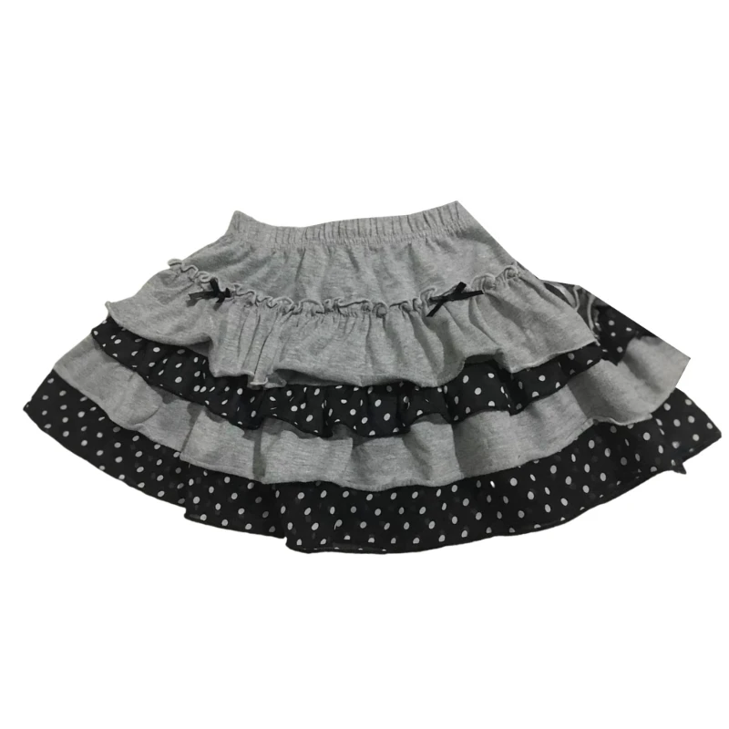 HX6F Women Sweet Elastic High Waist Ruffle Mini Skirt Aesthetic Dots Splicing Layered Flared Casual Swing Short Skirt
HX6F Women Sweet Elastic High Waist Ruffle Mini Skirt Aesthetic Dots Splicing Layered Flared Casual Swing Short Skirt