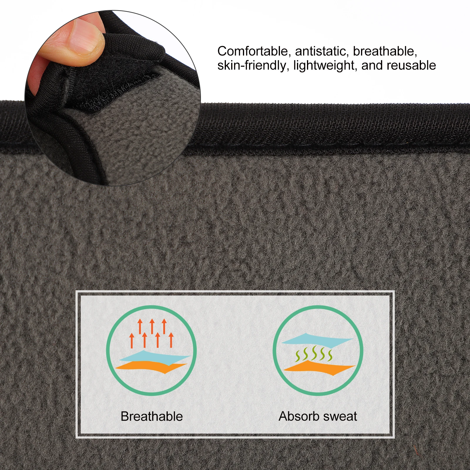 2Pcs Ear Warmer Headbands Winter Sports Headwrap for Running Skiing Cycling Sweatproof Breathable Lightweight Skin-Friendly Dark
2Pcs Ear Warmer Headbands Winter Sports Headwrap for Running Skiing Cycling Sweatproof Breathable Lightweight Skin-Friendly Dark