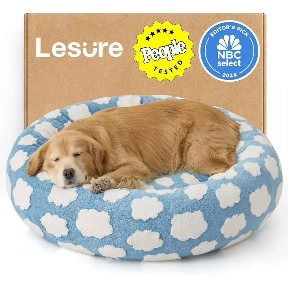 Shown on TV Donut Dog Beds Extra Large Sized Dog - Round Pet Beds or Calming Puppy with Washable Cover, Orthopedic ern Beds with
Shown on TV Donut Dog Beds Extra Large Sized Dog - Round Pet Beds or Calming Puppy with Washable Cover, Orthopedic ern Beds with