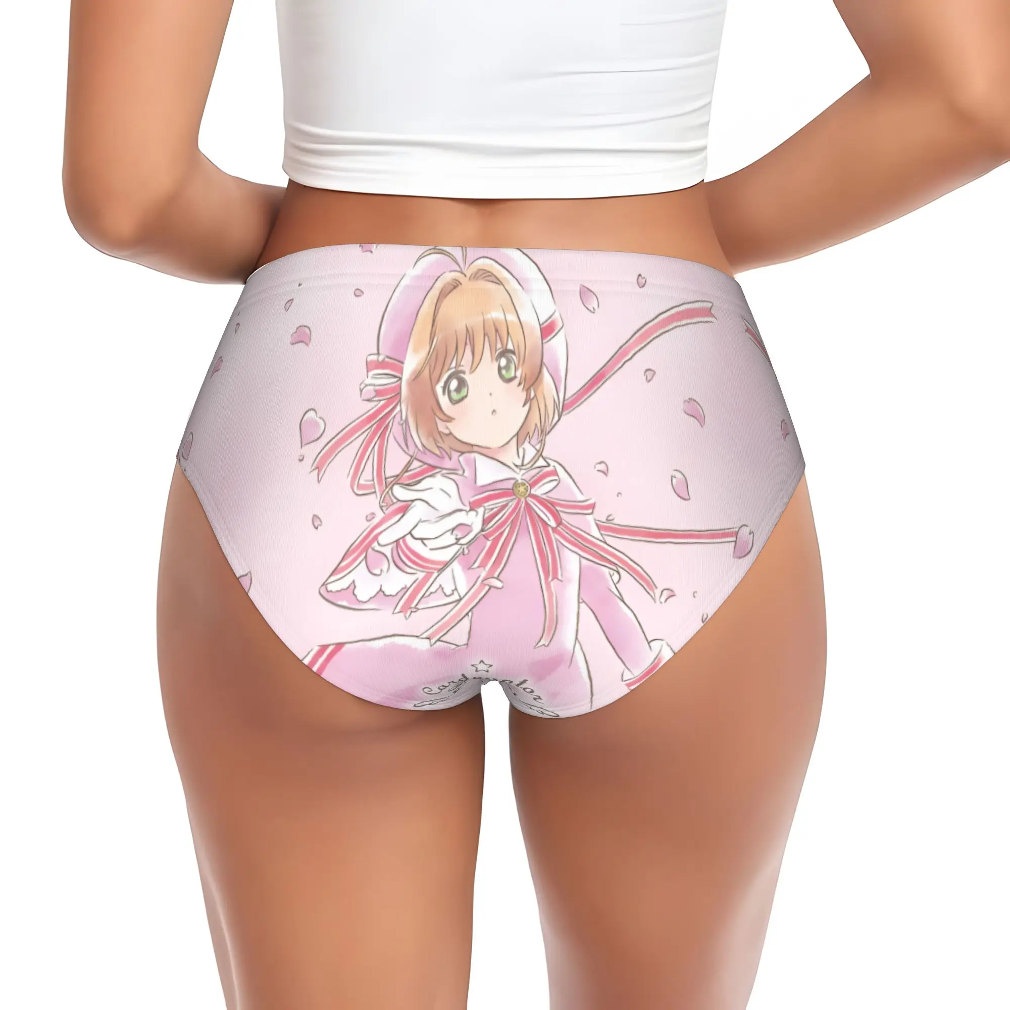 Custom C-Cardcaptors Sakuras Brief Panties for Women Breathable Stretch Cartoon Manga Underwear
Custom C-Cardcaptors Sakuras Brief Panties for Women Breathable Stretch Cartoon Manga Underwear