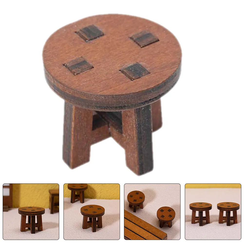 4Pcs Handcrafted Mini Wooden Chair Set with Vivid Details Round Edges Perfect for Dollhouse Tiny House Interior Decoration
4Pcs Handcrafted Mini Wooden Chair Set with Vivid Details Round Edges Perfect for Dollhouse Tiny House Interior Decoration